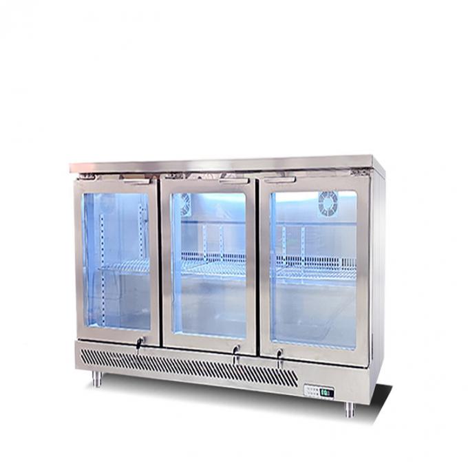 330L CE مروحة التبريد التجاري الثلاجة الفريزر R134a ثلاجة باردة 1