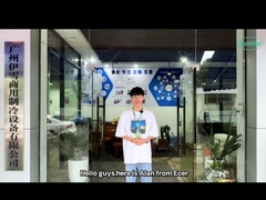 الفولاذ المقاوم للصدأ 400L الباب المنزلق الثلاجة التجارية الثلاجة التجميدية إزالة الجليد التلقائية 220V / 50Hz