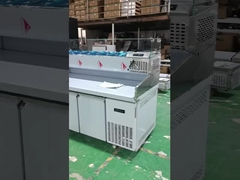 ثلاجة البيتزا مع الأدراج