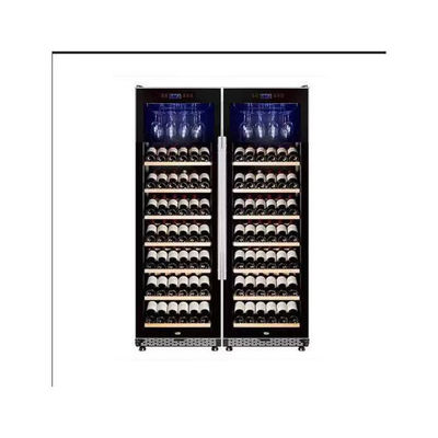 التبريد المباشر 105W 188L مبرد عرض النبيذ التجاري