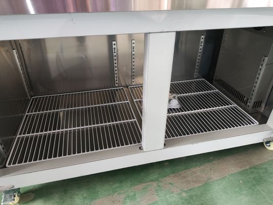 Under Counter Refrigerator for Restaurant Commercial Worktable with Glass Door
