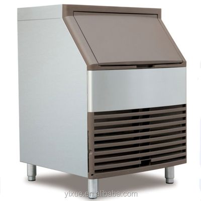 Commercial Under Counter Ice Cube Maker 90kg 220V Stainless Steel