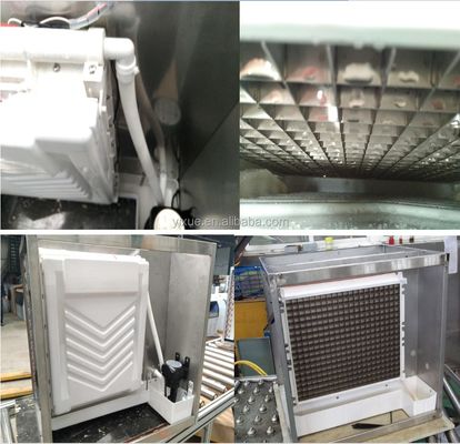 Commercial Cube Ice Machine 454kg Daily Capacity Water Cooled