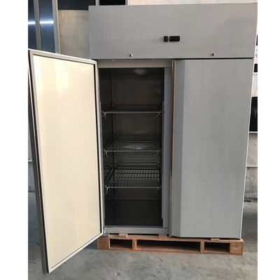 ثلاجة R404A 450W تجارية من الفولاذ المقاوم للصدأ