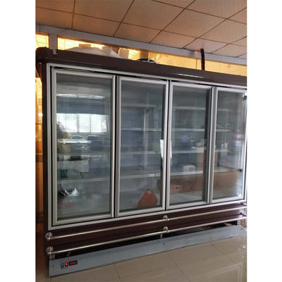 معدات تبريد سوبر ماركت عمودية 1250 لتر