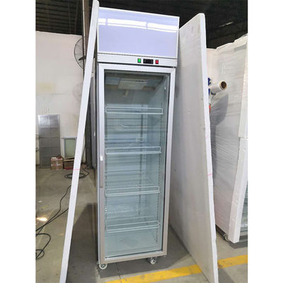 إطار ألومنيوم R134A 250W مبرد عرض متجر ملائم
