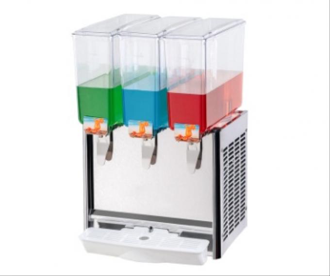 آلة توزيع عصير مبردة من الفولاذ المقاوم للصدأ للمشروب البارد 280W 0